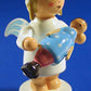 Wendt & Kuhn Handpainted Wooden Blonde Margarite Angel Figurine Doll