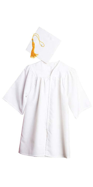 Jostens Graduation Cap And Gown Package Extra Small White