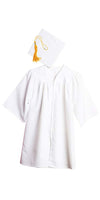 Jostens Graduation Cap And Gown Package Medium White