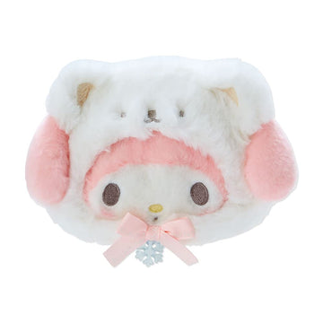 Sanrio 656054 My Melody Pouch (Fluffy Snow Design)