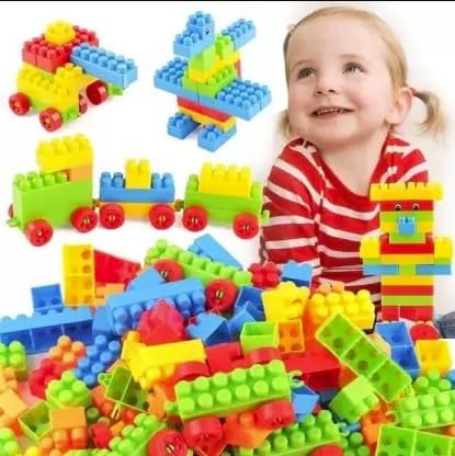 Pihu And Ditya Trading Building Blocks For Kids Toy (Multicolor)