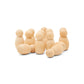 Tiny Peg Doll 1-3/8 Inch Pack Of 50 Peg People For Crafting And Nativity Set, Loose Parts Play Unfinished Wooden Peg Baby, By Wo