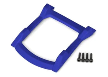 Traxxas 6728X - Skid Plate, roof (Body) (Blue)/ 3x12mm CS (4)