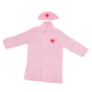 MERISHOPPKids Lab Coat Uniforms Scientist Doctor/Nurse Role Play Costume Pink|Toys & Hobbies | Preschool Toys & Pretend Play | O