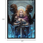 Fantasy North - Sara Falcross - Knight Captain - 100 Smooth Matte Tcg Trading Card Sleeves - Fits Magic Mtg Commander Pokemon And Other Card Games - Playing Card Sleeves