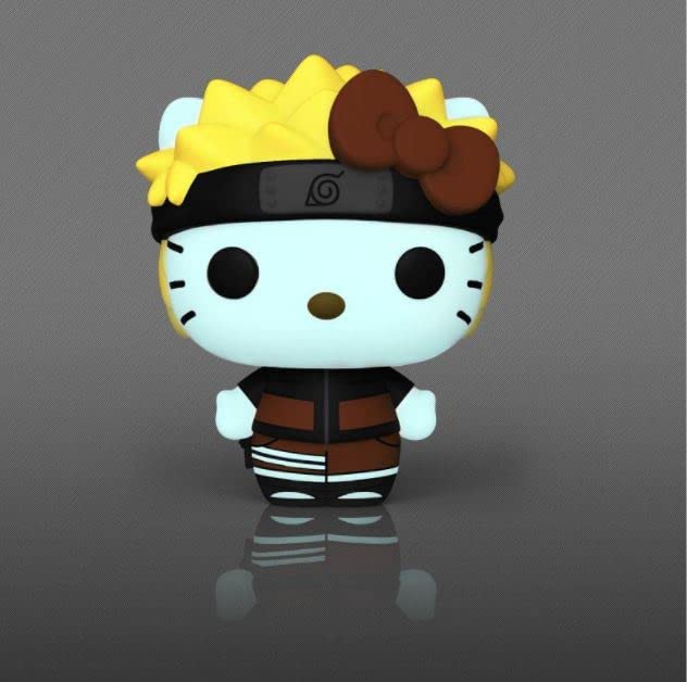 Funko Pop Animation #1019 - Naruto X Hello Kitty - Hello Kitty (Glow In The Dark) (Target Exclusive)