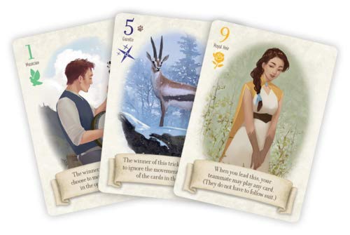 Renegade Game Studios Fox in the Forest Duet Card Game for 2 Players, Cooperative Trick-Taking, Brown, 4.5"x6.5"x1.25", Model RGS