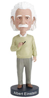 Royal Bobbles Albert Einstein Bobblehead  enhanced Polyresin Lifelike Figure  Unique Serial Number  Exquisite Detail