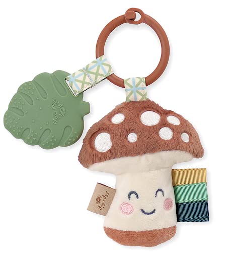 Baby Teether with Crinkle Sound & Ribbons, Great Gift For Newborn