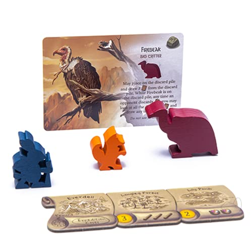 Starling Games Everdell Spirecrest 2nd Edition Board Game - One Size, Cardboard, Green/Brown/Gray, Model 223009
