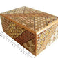 Japanese Puzzle Boxes Yosegi Puzzle Box - 5 Sun, 10 Steps, Wooden Craftsmanship