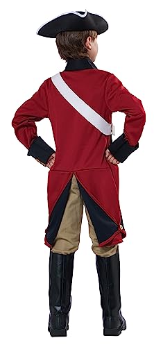 Boys British Redcoat Costume Large (10-12)