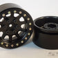 SSD RC 1.9'' Steel D Hole Wheels (Black) (2)