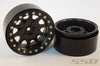 SSD RC 1.9'' Steel D Hole Wheels (Black) (2)