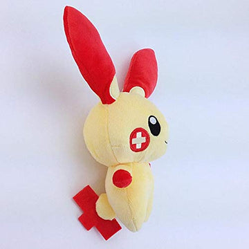Sanei Pokemon All Star Series - Pp69 - Plusle Stuffed Plush, 6.5'