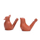 KVMORZE 2Pcs Bird Water Whistles, Funny Ceramic Water Whistles, Warbler Bird Whistles Noise Makers, Purple Clay Pottery Waterfow
