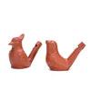 KVMORZE 2Pcs Bird Water Whistles, Funny Ceramic Water Whistles, Warbler Bird Whistles Noise Makers, Purple Clay Pottery Waterfow