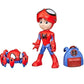 Marvel Spidey & His Amazing Friends Action Figures Superheroes + Villains (Choose Figure) (Spidey & Trace-E 2 Pack (4 inch))