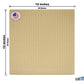 Slabdreamlab 12''X12'' Slab Lite Baseplate For All Major Building Bricks And Blocks (Sand, 4-Pack)