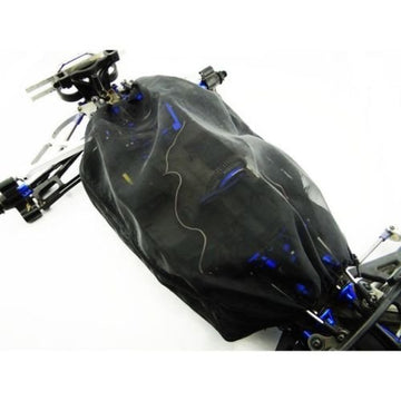 Chassis Dustproof Rock Snow Dirt Resist Guard Cover (Lcg)-1SET Black for Traxxas E-REVO 2.0 2018 REVO E-REVO Summit Arrma Nero