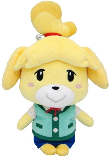 Sanei Animal Crossing New Leaf 8'' Plush Toy: Isabelle/Shizue
