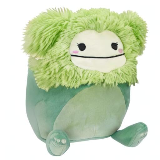 Squishmallows Official Kellytoys Plush 8 Inch Bren The Green Bigfoot Ultimate Soft Stuffed Toy