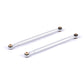 RZXYLRC Aluminum Alloy Rod Link Suspension Linkage Kit for 1/24 RC Crawler Car SCX24 Deadbolt AXI90081 AXI00004 Upgrades (Silver