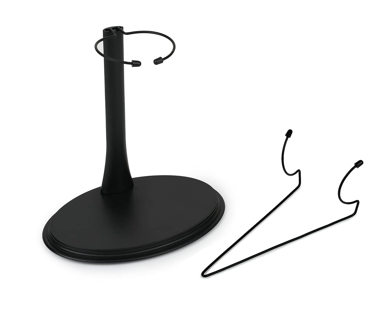 Ds. Distinctive Style 1/6 Scale Action Figure Display Stand Set (U And C Clips) For 12 Inch Action Figure, Adjustable Height (5 To 8 Inches)