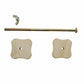 Jekanel Teepee Stabilizer Pole Fixator Anti-Collapse Kit For 4 Poles Kids Teepee - Make Tee Pee Stability