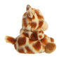 Aurora® Safara Giraffe™ Stuffed Animal - Mini 5" Brown Polyester Pocket-Sized Collectable