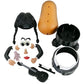 Poptaters Wednesday - The Addams Family - Wednesday Addams - Includes 16 Removable, Interchangeable Facial And Body Parts Including One Surprise Potato Head Original Piece!