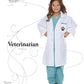 Underwraps Kid'S Children'S Veterinarian Lab Coat And Scrubs Costume Set Childrens Costume, Multi, Large