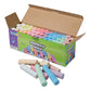 Wholesale CASE of 15 - Chenille Kraft Tub of Sidewalk Chalk -Sidewalk Chalk, Washable/Nontoxic, 52 Pc, 4x1, Assorted
