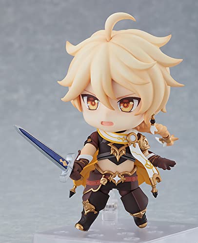 Good Smile Genshin Impact: Traveler (Aether) Nendoroid Action Figure  Multicolor  (G12626)