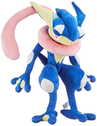 Sanei Pokemon All Star Collection Pp50 Greninja 9'''' Stuffed Plush, Blue