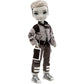 Rainbow High Shadow Series 1 Ash Silverstone- Greyscale Boy Fashion Doll. 2 Silver Designer Outfits To Mix & Match With Accessories, Great Gift, Multicolor, 583578Euc