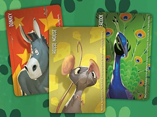 Horrible Guild Similo Animals Card Game - 2-8 Players, Ages 8+, Fast-Paced Fun, Multicolor, Model LUMHG046