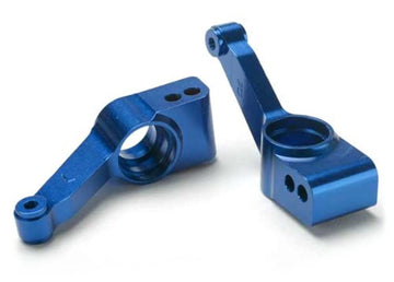 Traxxas 1952X Blue Anodized 6061-T6 Aluminum Rear Stub Axle Carriers (Pair)