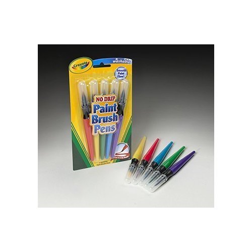 NO DRIP PAINT BRU PENS CRAYOLA 5