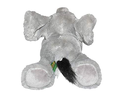WILD REPUBLIC Elephant Plush Toy, 7" Stuffed Animal, Hug’EMS, African Elephant, Model 16239, Soft Plush Material