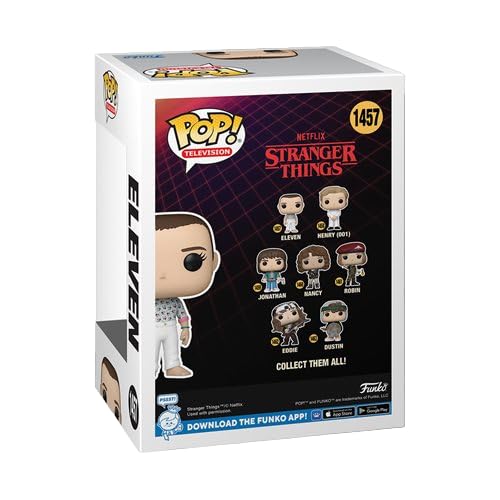Funko Pop! Tv: Stranger Things Season 4 - Finale Eleven Common Bundled With A Byron 'S Attic Protector