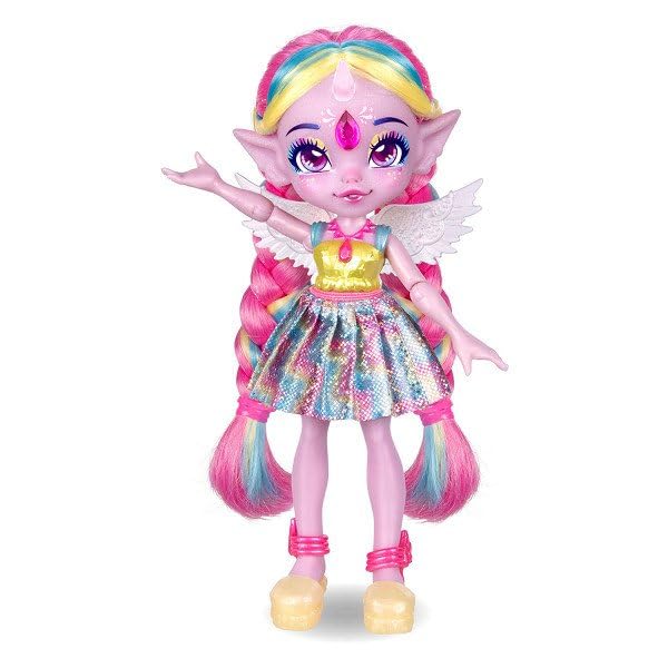 Magic Mixies Shimmerverse Series, Create & Mix Potion To Reveal Unia The Unicorn & Rainbow Star The Pegacorn, This Beautiful 6.5' Pixling Doll Appears Inside The Potion Bottle
