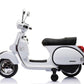 Vespa Scooter, White