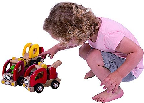 Goki Low Loader Toy Figure