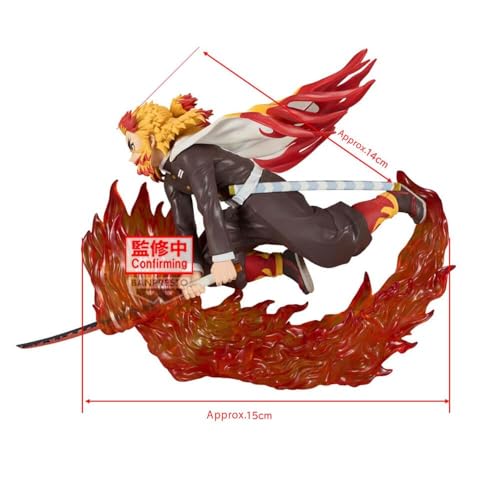 Banpresto - Demon Slayer: Kimetsu no Yaiba - Kyojuro Rengoku Vibration Stars Plus Figure