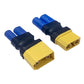BABUVYA EC5 to XT90 Adapter,XT90 to EC5 Connector Without Wires RC LiPo Battery Connectors (EC5 to XT90 Male & Female Adapter)