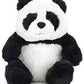 Nihan Enterprises Cuddle/Soft/Stuffed White & Black Panda Teddy Bear 30 cm (Black & White)