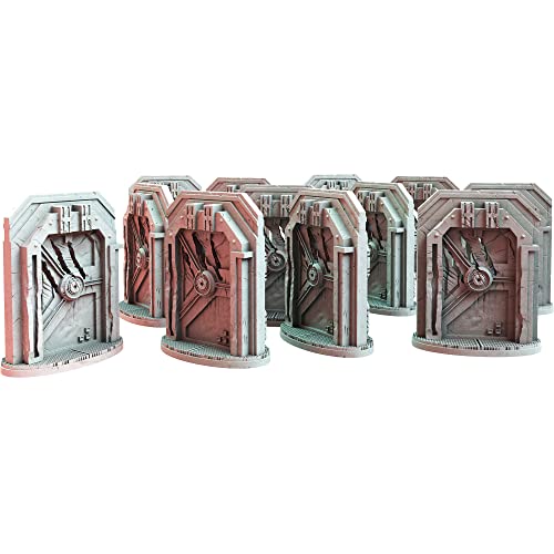 Rebel Studio Nemesis Board Game Terrain Expansion - 29 Miniatures, Sci-Fi Horror, Plastic, Ages 14+, 1-5 Players, Model NEM02