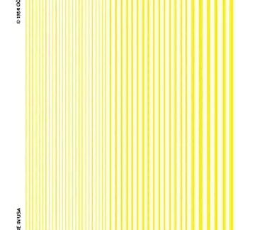Woodland Scenics Stripes Yellow Dry Transfer Decals