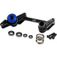 Hot Racing Aluminum Servo Saver Bellcrank Steering Maxx, Small, Black